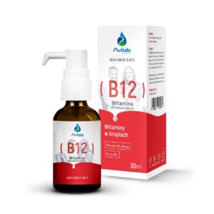 Metylokobalamina Witamina B12 200 µg 30 ml Avitale
