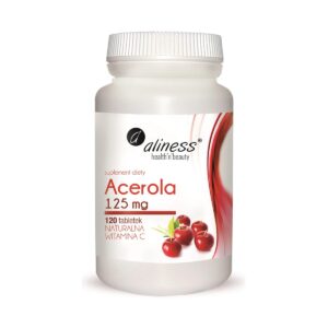 Acerola 125 mg 120 tabletek Aliness