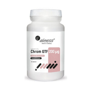 Chrom GTF Active Cr-Complex 200µg 100 tabletek vege Aliness