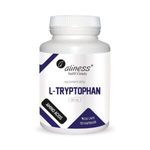 L-Tryptophan 500mg vege kapsułek Aliness