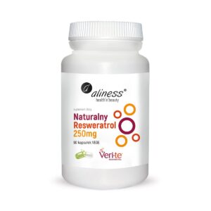 Naturalny Resweratrol Veri-Te 250mg 60 vege kapsułek Aliness