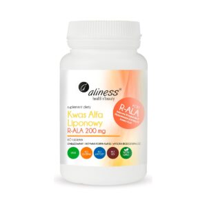 Kwas Alfa Liponowy R-ALA 200 mg 60 tabletek Aliness